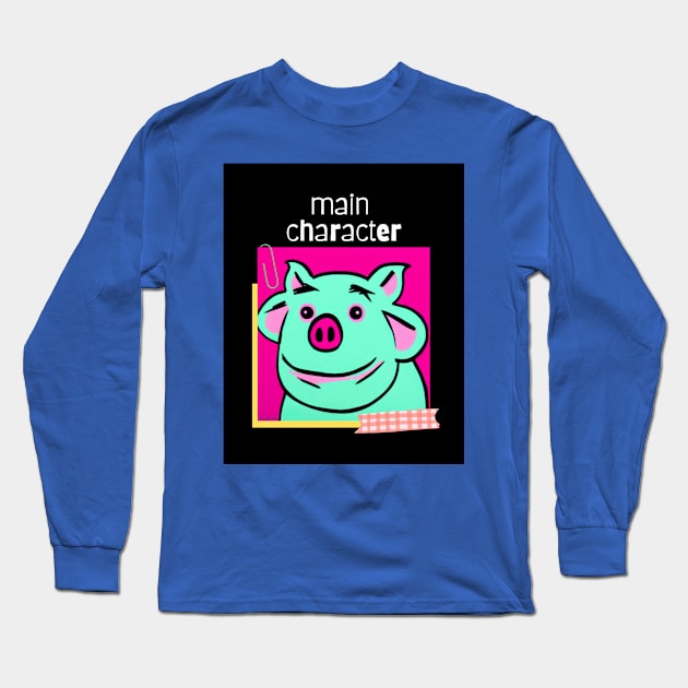 Main Character Long Sleeve T-Shirt by TheSoldierOfFortune